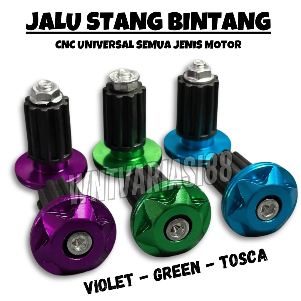 WNTVARIATION88 แฮนด์โมเดล STAR/Star ใหม่ วัสดุ CNC Titanium นําเข้า Universal ราคาต่อคู่