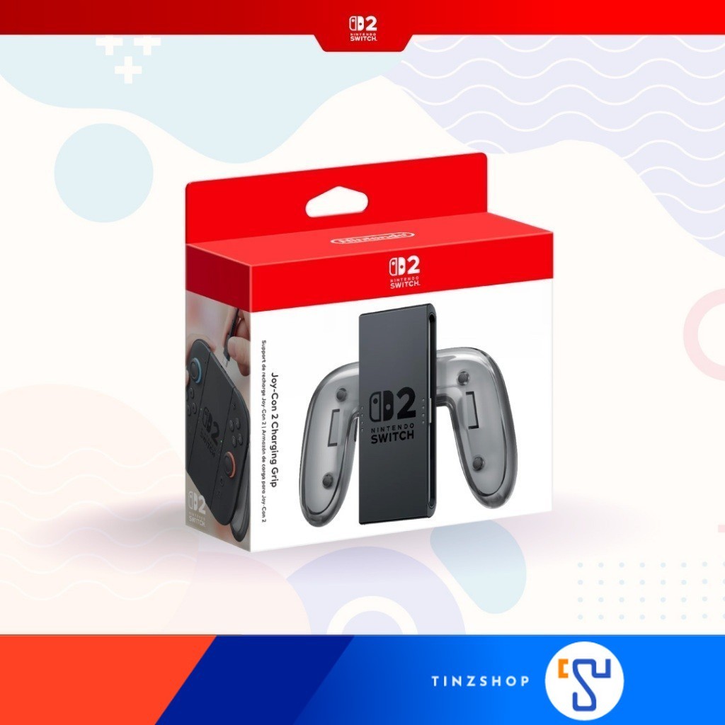 [ส่งด่วน] [Switch2] Nintendo Switch 2 : Joy Con Charging Grip : กริปชาร์จ จอยคอน2 (ของแท้) : Tinzshop
