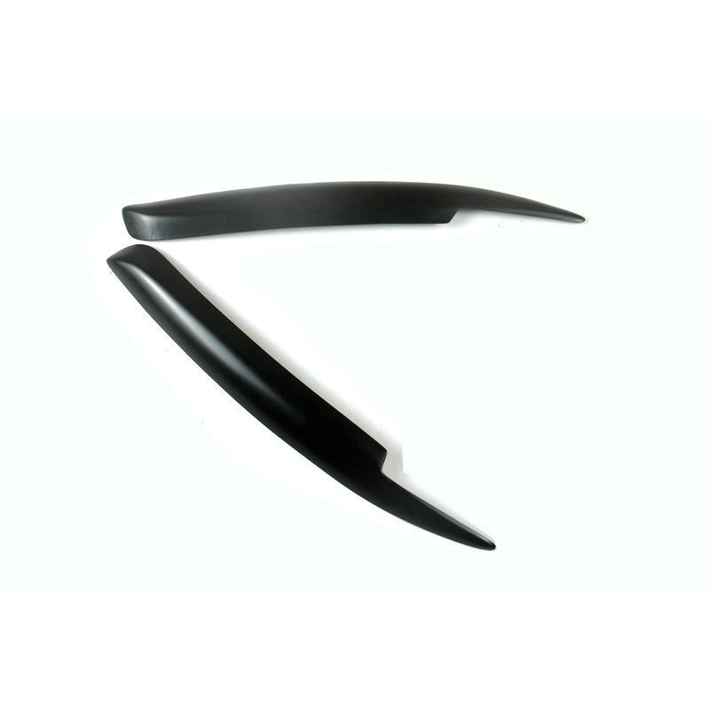 เหมาะสําหรับ 04-10 BMW/1 Series E81 E82 E87 E88 ดัดแปลงเรซินสีดําไฟหน้าคิ้ว Trim