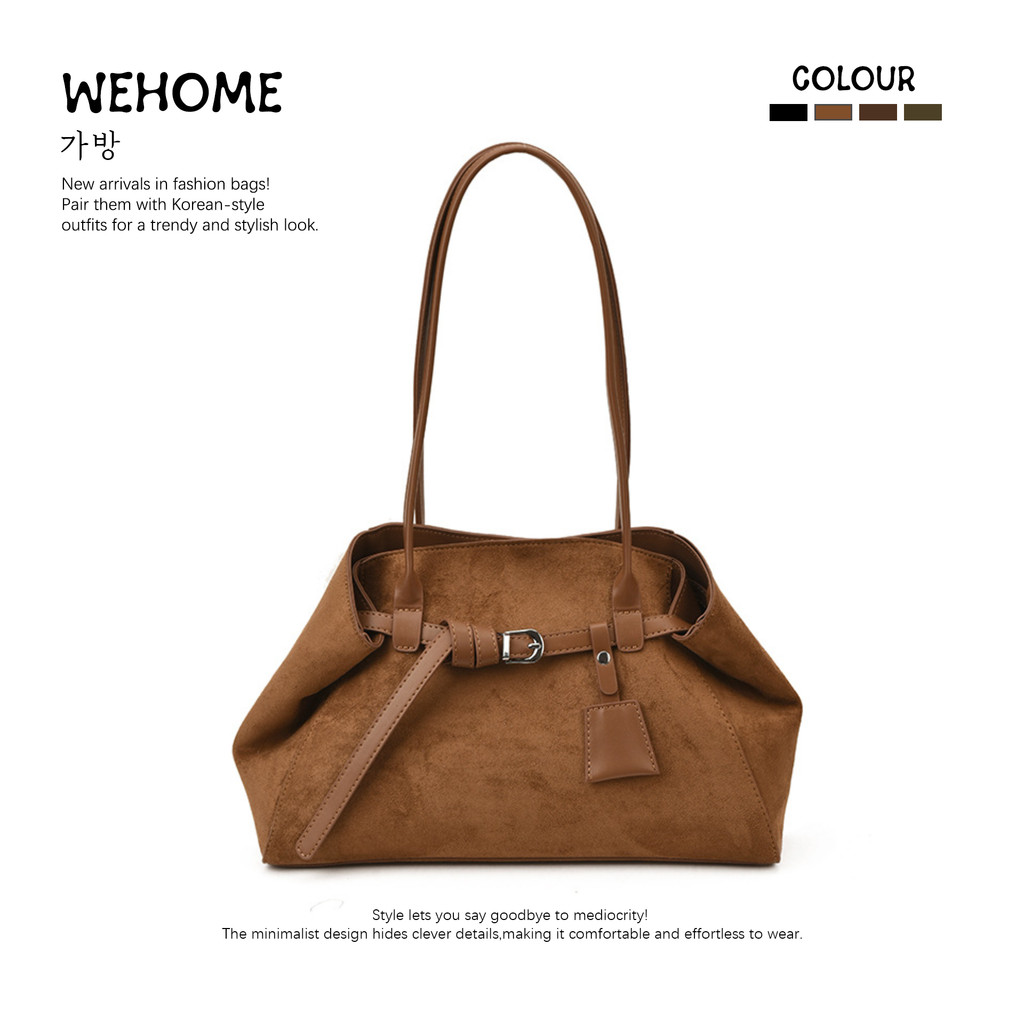 WEHOME Evelyn Bag กระเป๋าโท้ท สไตล์เกาหลี ดีไซน์สบาย ๆ