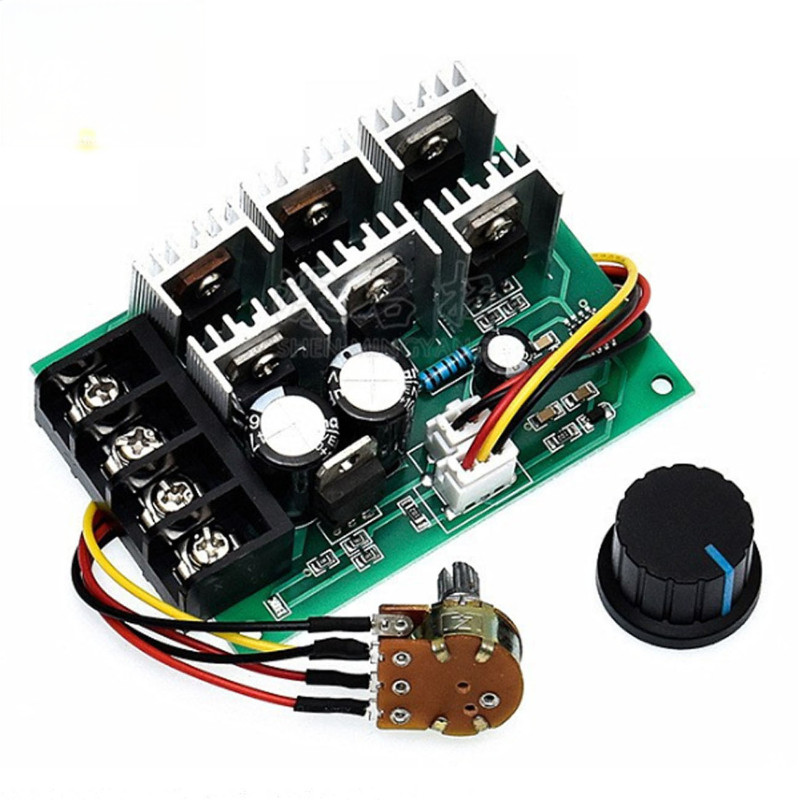 PWM DC Motor Speed Controller 12v24v36v48v High Power 40A DC Brush Motor Controller (1PC)