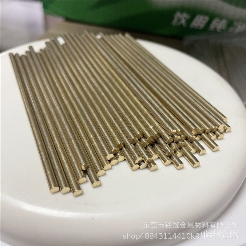 แบริ่งทองเหลืองรอบบาร์ทองเหลือง H65H62 ตัดทองแดง Rod คอลัมน์ทองแดงมาตรฐานแห่งชาติ 8 C36049.5 มม.ขนาด