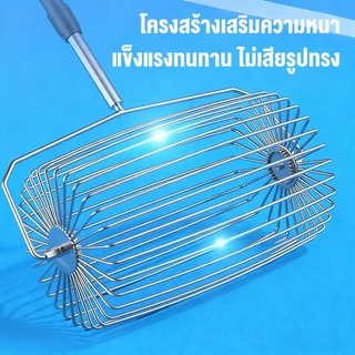YINGERJIAN เครื่องเก็บลูกเทนนิส Roller Collector สนามฝึกซ้อมเฉพาะ ที่เก็บลูกเทนนิส ความจุสูง Teenis ที่เก็บลูกเทนนิส