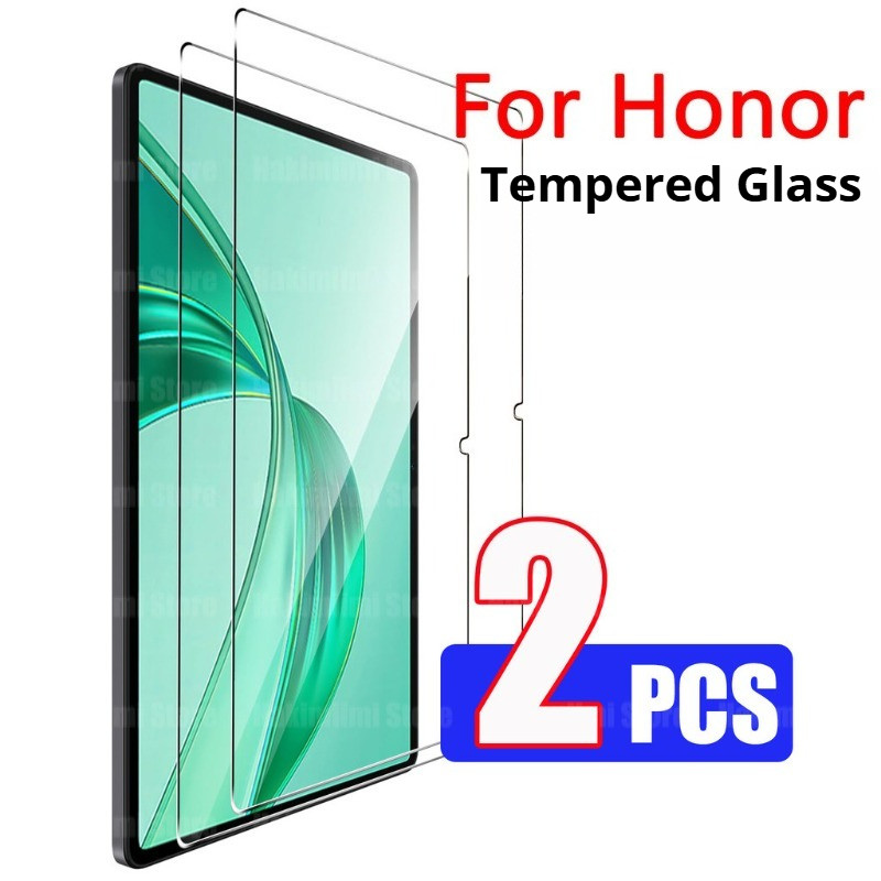 1-2 ชิ้นป้องกันการระเบิดกระจกนิรภัยสําหรับ Honor Pad V9 V8 9 8 7 6 Z5 Z3 Pro V8Pro 9Pro แท็บเล็ต HD 