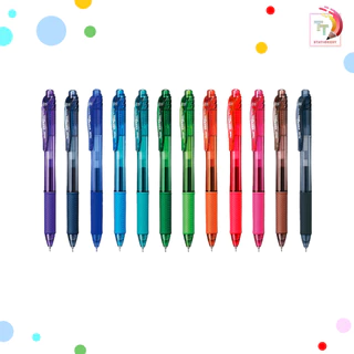 !! ราคาพิเศษ !! Pentel (เพนเทล) ปากกา Energel-X รุ่น BLN105 & BL107 ขนาดหัว 0.5 / 0.7 มม. หมึกตามสีด้าม (1 ด้าม)