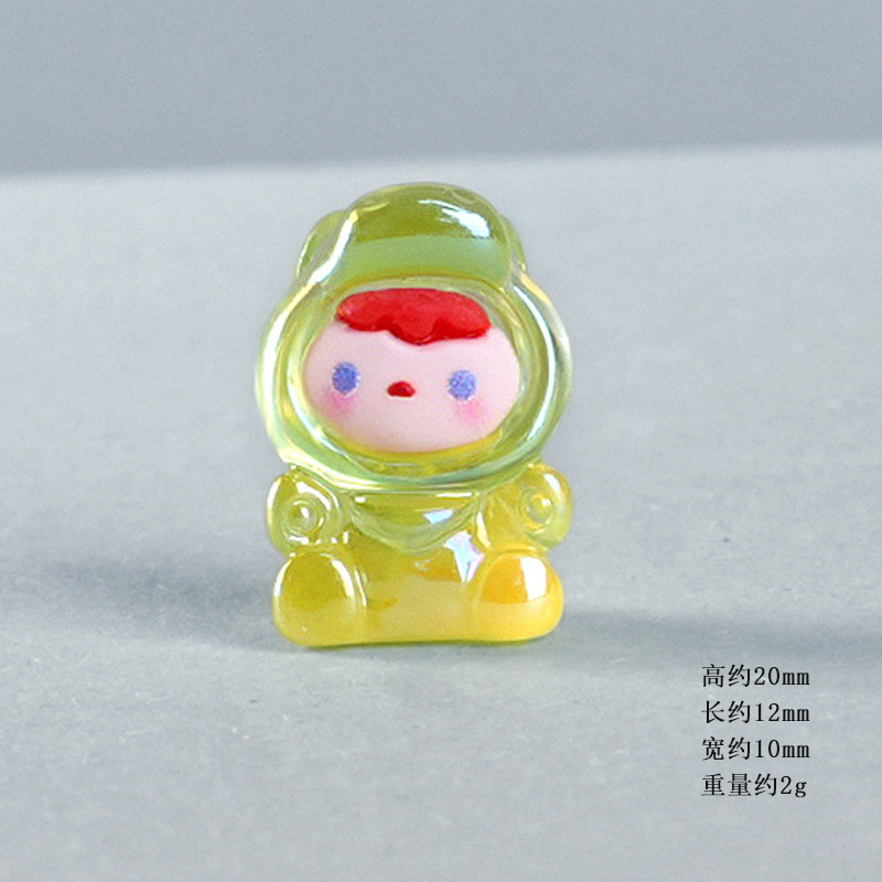 16ชิ้นมินิเคลือบ เอสพี ครอบครัวเรซิ่นเสน่ห์สําหรับ ทําเอง(1-193) - รูปที่ 3