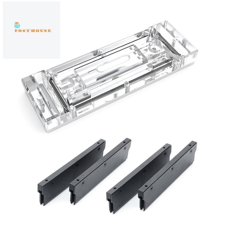 [โพสต์เฮาส์]RAM Water Cooler Memory Block Memory Water Cooling Block Kits LRC2.0 RGB Two Armor Block