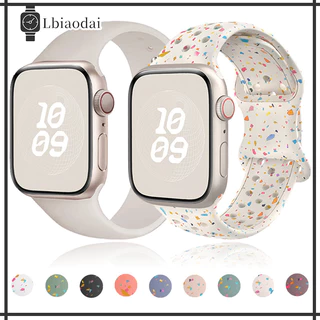 สายซิลิโคนอ่อน for Smartwatch Ultra/SE 3 2 Iwatch Series 11 10 9 8 7 49 46 45 44 42 41 38มม. สายยางเปลี่ยนสายรัดข้อมือ