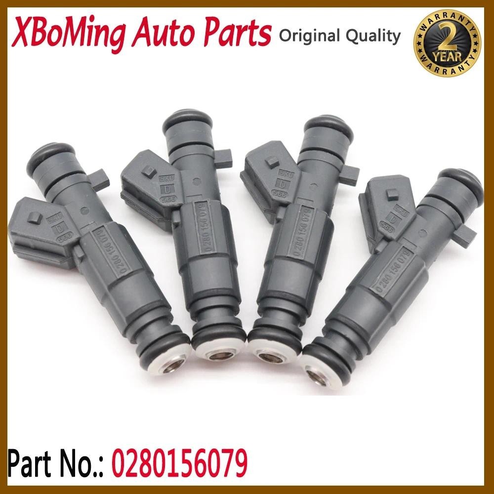 หัวฉีดหัวฉีดน้ํามันเชื้อเพลิงคุณภาพสูงรถยนต์ 0280156079 Fit สําหรับ Ferrari 612 Scaglietti MG ZT Rov