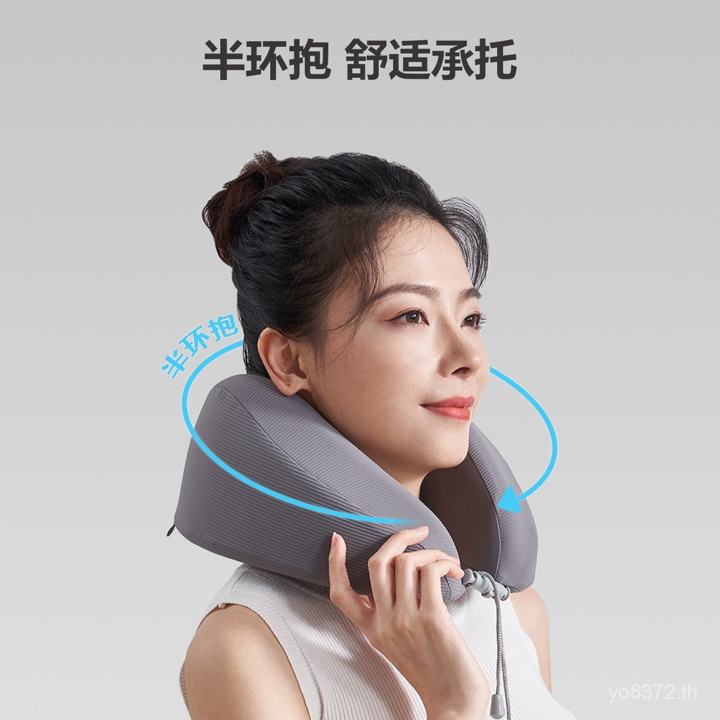 หน่วยความจําโฟมพักกลางวันหมอนหมอนเดินทางสบายหมอนรองคอหมอนรูปตัวยูเซนต์หมอนปากมดลูกใหม่แบบพกพาเครื่อง