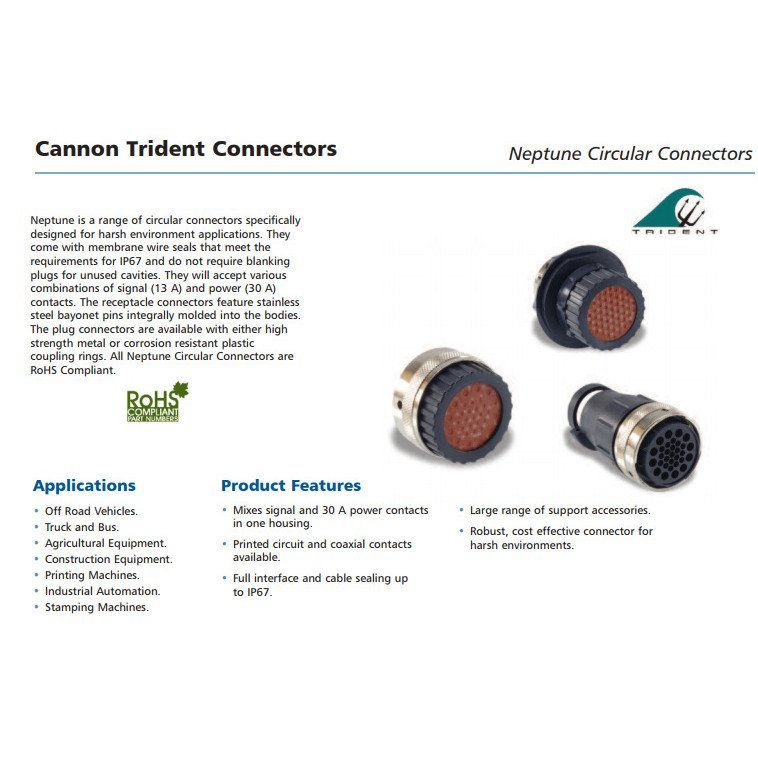 พร้อมส่ง ITT/192900- 0078/TN0S16-0019P1L Connector 19P 16-0019 ของแท้