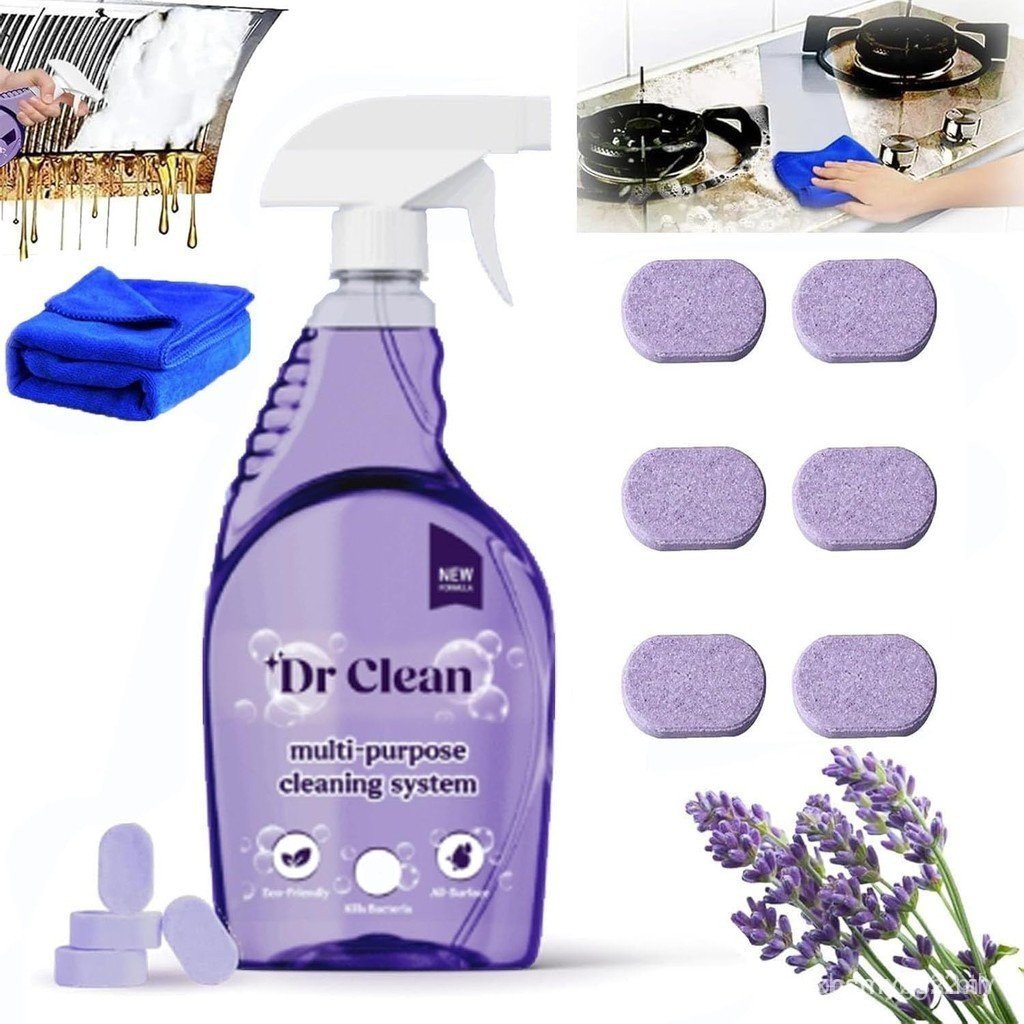 Dr Clean Spray, Dr Clean Spray Cleaner for Ovens, Nuroclean All-Purpose Cleaning Spray, Multi Purpos