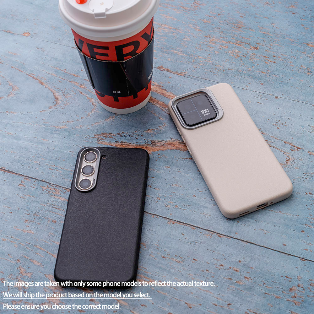 พรีเมี่ยมหนัง Faux สําหรับ Vivo iQOO Z9 Turbo + Endurance Y200 GT V2352A V2361GA V2417A V2361A V2352GA ยาง TPU ผิวที่เป็นมิตรสัมผัสกล้องคลาสสิกสีฝาครอบ - รูปที่ 4