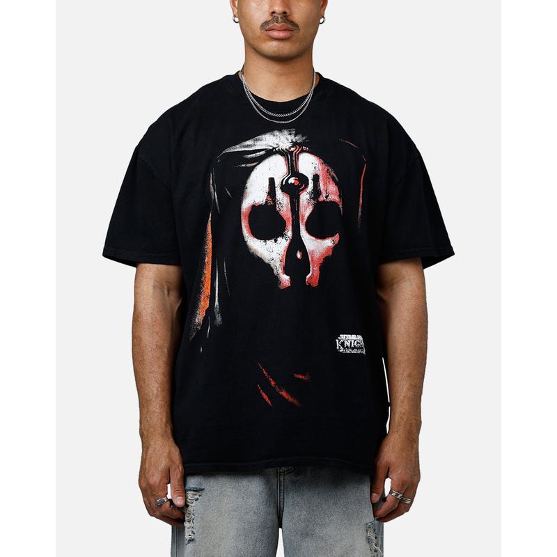 73Studio เสื้อยืดดาร์ธ นิฮิลัส สตาร์วอร์ส สาธารณรัฐเก่า สีดำ