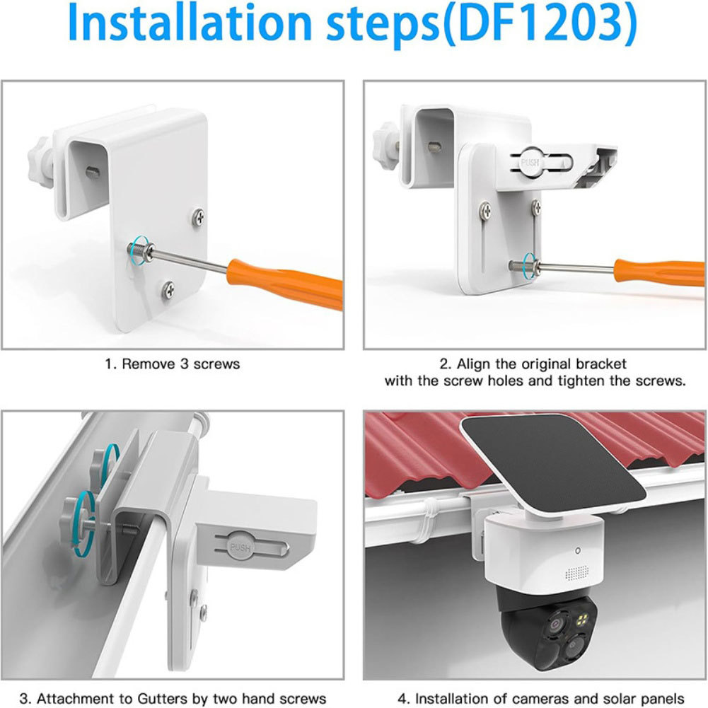 [TSK]ขายึดชัตเตอร์โลหะสําหรับ eufy Security eufyCamS4/S340/E42/E30