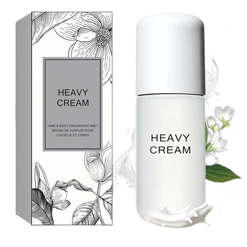Heavy Cream Body & Hair Mist Perfume,Long-Lasting Scent, Heavy Cream Perfume, With Sweet Vanilla & R
