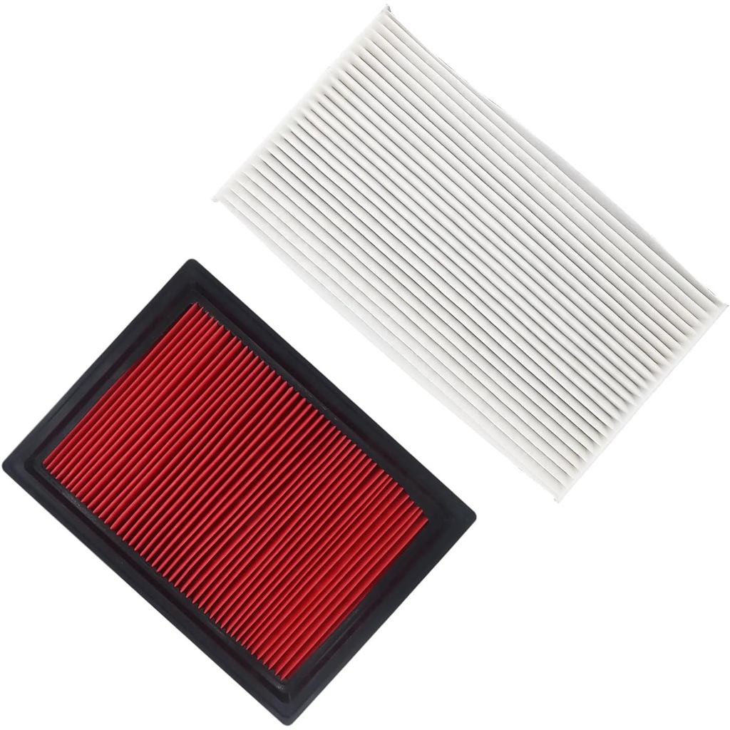 Engine Air Filter & Cabin Air Filter Fit for 2011-2017 Nissan Juke 1.6L 2017-2019 Sentra 1.6L / 2013