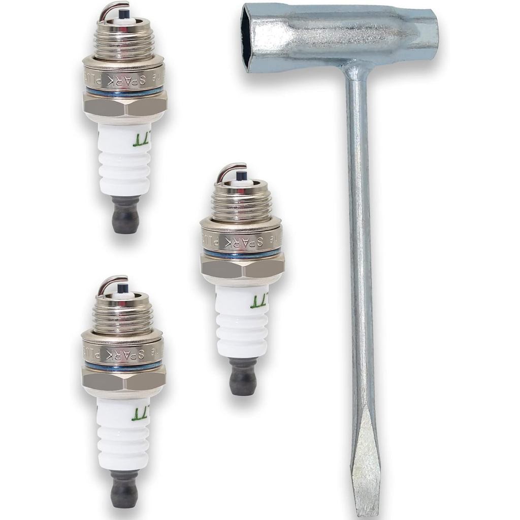 3 ชิ้น BPMR7A L7T หัวเทียน 1 ชิ้น 13 โดย 19 มม. Chainsaw Scrench ประแจเครื่องมือ BPM7A RCJ6Y RCJ7Y S