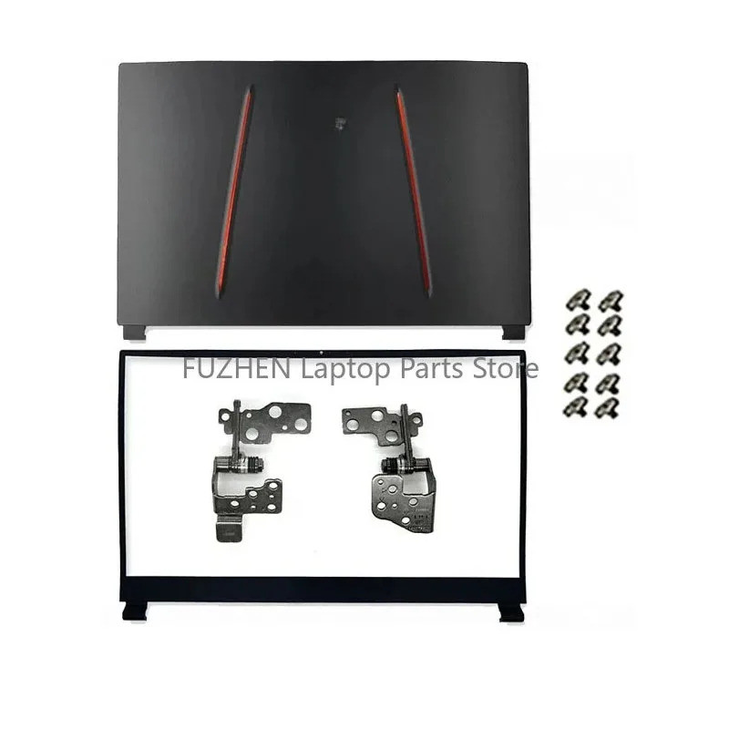 แล็ปท็อปใหม่สําหรับ GE75 GE75VR Raider MS-17E1 MS-17E2 MS-17E9 LCD ปกหลังด้านหน้าบานพับสกรูด้านบน 17