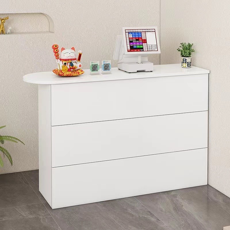 Modern Minimalist Cashier /Counter Bar Small Counter Reception Desk/ Welcome Desk Company Reception 
