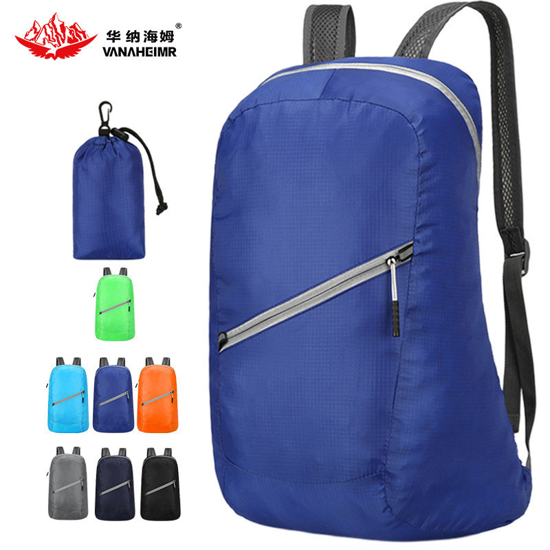 Warner Heim กระเป๋าพับ Water-Repellent Travel Bac华加加纳折叠กระเป๋ากันน้ํากระเป๋าเดินทางกระเป๋าเดินทางกระ