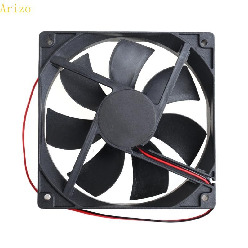 Arizo ความเร็ว DC พัดลมดูดอากาศระบายความร้อนแบบไม่มีแปรง 120 มม.DC 12V 0 25A CPU Cooler 120x120x25 ม