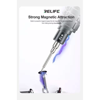 ไขควง สำหรับ i17 RELIFE RL-730 หัว S2 แข็งพิเศษ Steel Cannon King Classic Series Screwdriver Y0.6/0.8/+1.5/+2.5/T1/i17