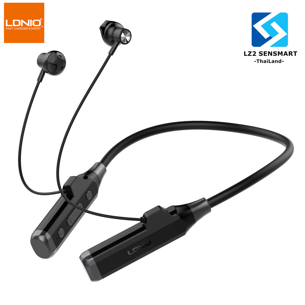 LDNIO N05 หูฟัง Bluetooth 5.4 สำหรับเล่นกีฬา หูฟังแบบคล้องคอ N05