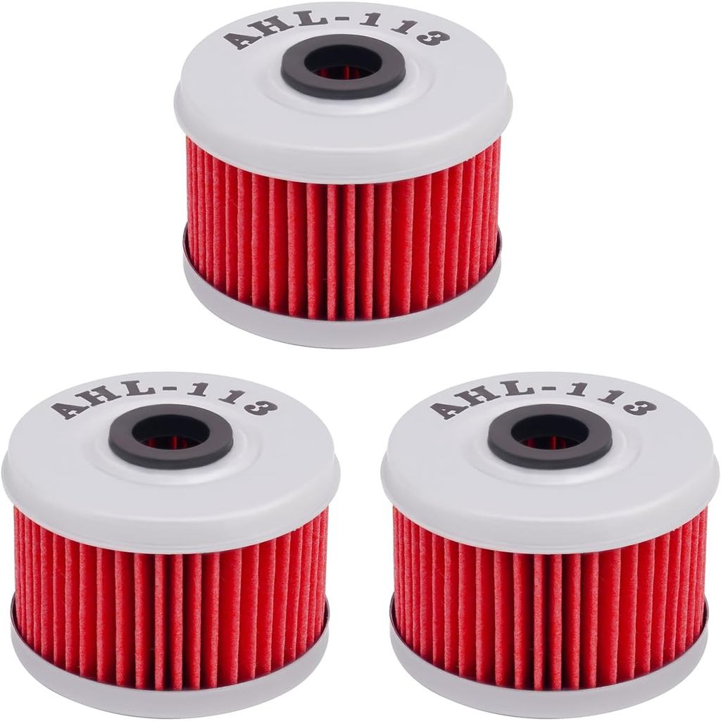 กรองน้ํามันเครื่อง AHL 113 15412-HM5-010 15412-HM5-A10 ใช้ได้กับ Honda TRX350FE Rancher 4X4 ES 350 2