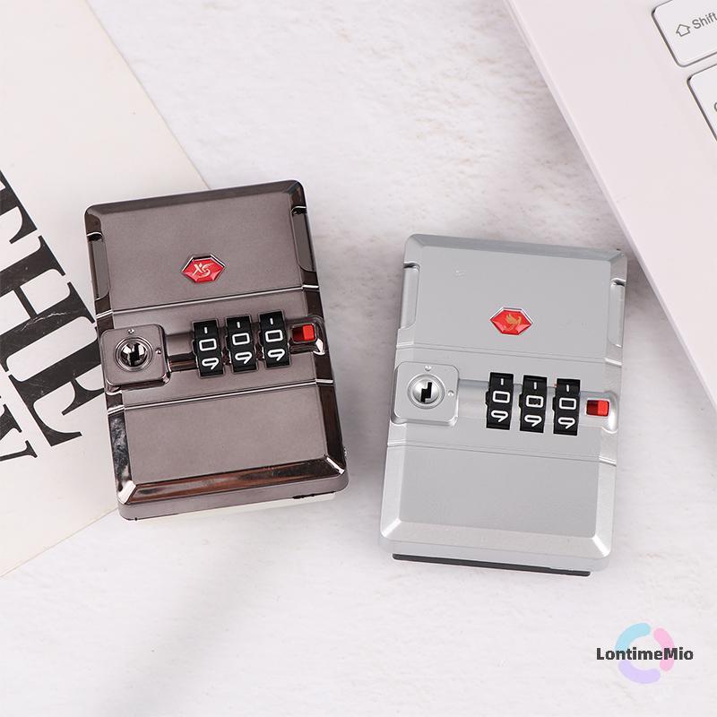 LontimeMio] โลหะรหัสผ่านล็อค 3 หลักล็อคกระเป๋าเดินทางกระเป๋าเดินทางหน้าอกฮาร์ดแวร์ล็อครหัสตู้เก็บของกรณีของขวัญกุญแจใหม่