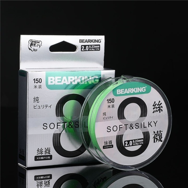 สายตกปลา Bearking PE X8 150 ม. หนาพิเศษสไตล์ญี่ปุ่น ฯลฯ