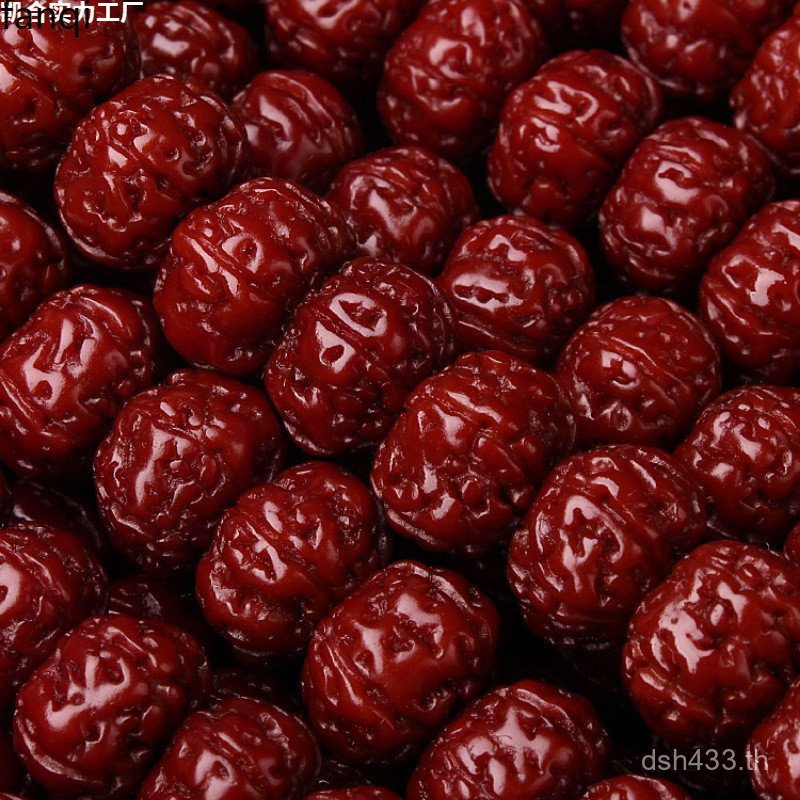 เครื่องผิวสีแดงพระพุทธรูปลูกปัดโพธิ์เมล็ดอบเนื้อหยกต้นไม้กษัตริย์เยื่อกระดาษสร้อยข้อมือแปรงเล็กๆน้อย