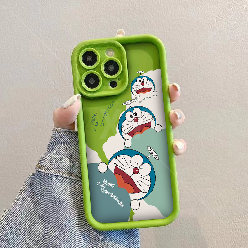 เคส Google Pixel 10 Pixel 10 Pro Pixel 10 Pro XL 5G Pixel 9A เคสโทรศัพท์ลายการ์ตูนโดราเอมอนพร้อมกล้อ
