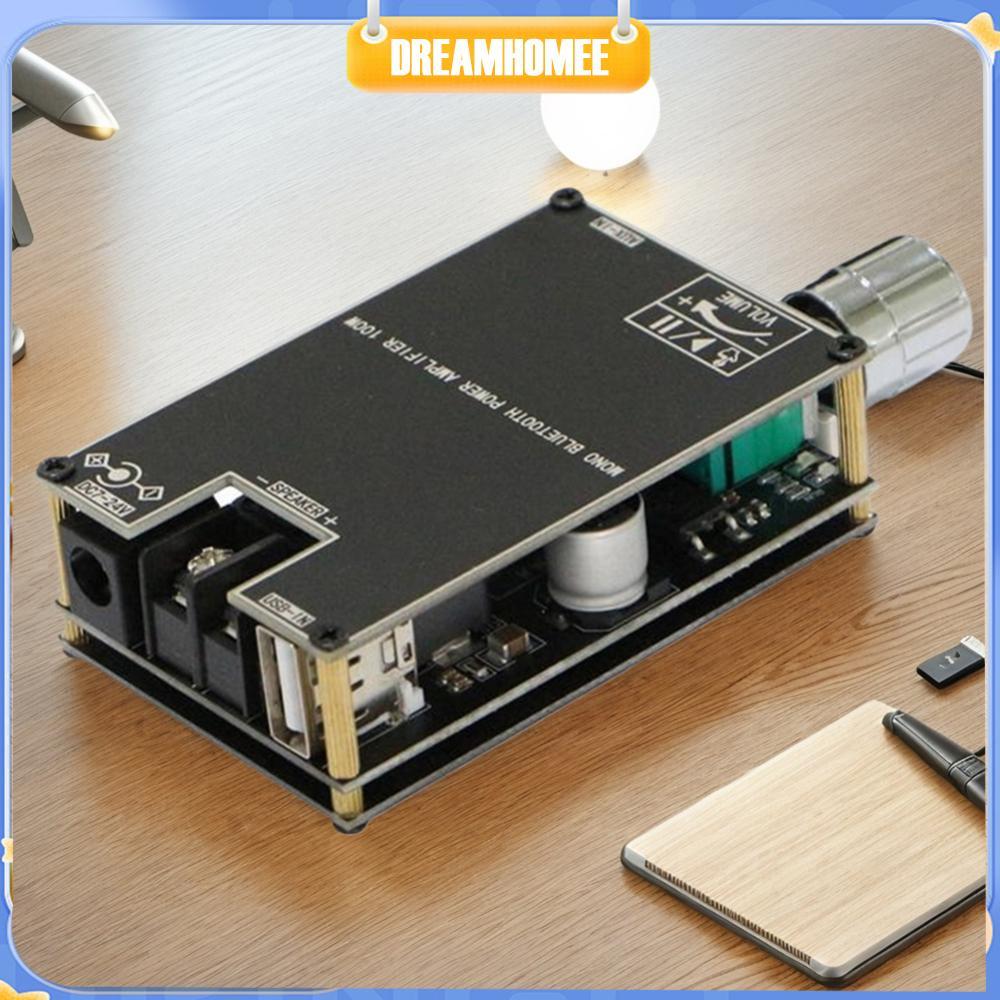 [dreamhomee.th] ZK-1001B Mono 100W เครื่องขยายเสียงโมดูล DC7V-24V TPA3116D2 พร้อมโหมด TWS