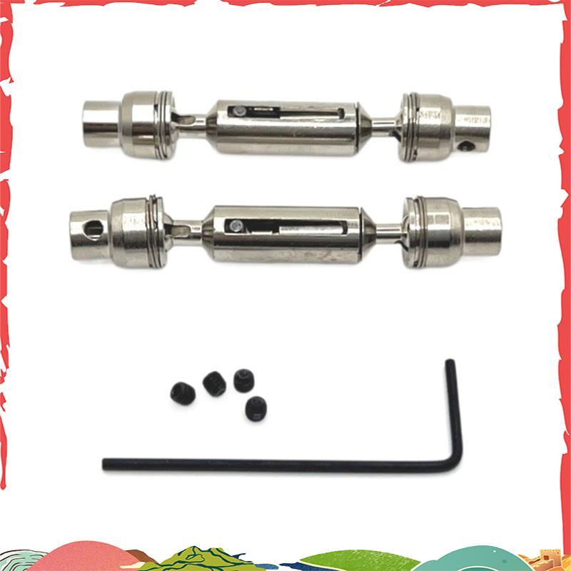 RC รถอัพเกรดด้านหน้าด้านหลังไดรฟ์เพลาชุด RC รถอัพเกรดส่วนด้านหน้าด้านหลังไดรฟ์เพลาสําหรับ 1/16 C64 C