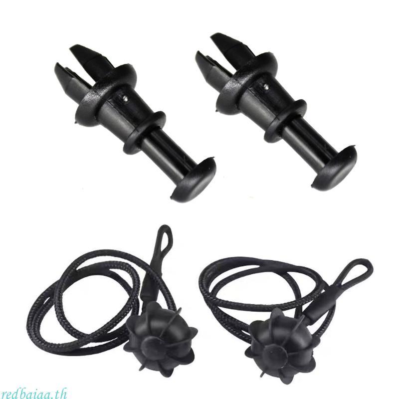 Redbaiaa ด้านหลังพัสดุชั้นวางสายรัด Trunk HangsRope Buckle Sling Holding String สําหรับ MK6 MK5 R20 