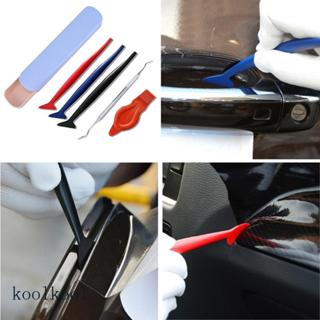 Kool 5 ชิ้นรถฟิล์มป้องกันกระจกรถยนต์ห่อ Tint ติดตั้งเครื่องม…