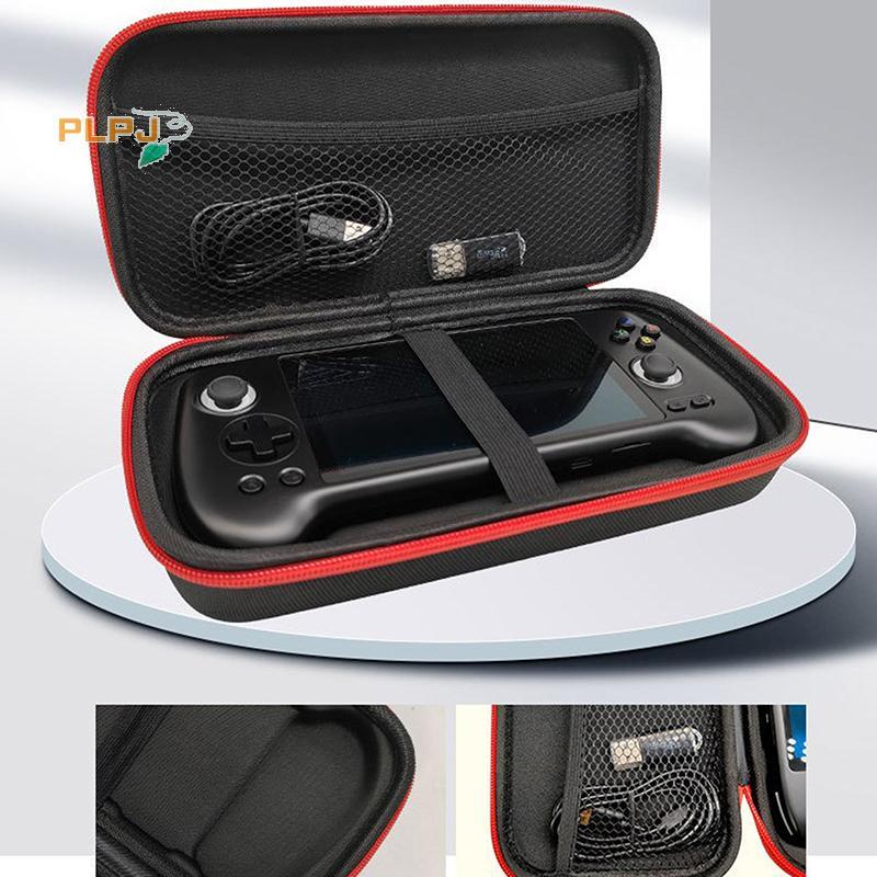 PLPJ สําหรับ ANBERNIC RG556 เกมคอนโซลกระเป๋า EVA Hard Travel กระเป๋าถือแบบพกพากันน้ําป้องกันกรณีซิปก