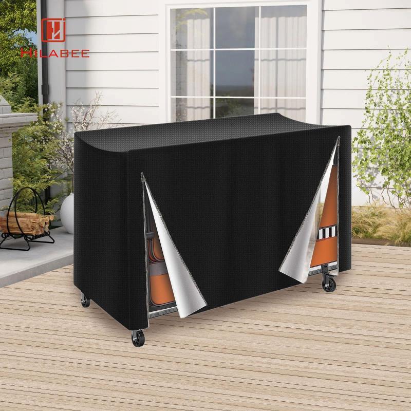 [UsusexaMY] ชั้นวางเก้าอี้พับฝาครอบ Heavy Duty 73 L x 35" W x 42" H ซิปกันฝุ่นครอบคลุมเต็มรูปแบบเก้า