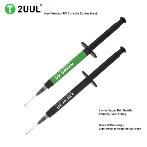 กาว UV 2UUL- SC53 PCB UV เคลือบชิ้นส่วนหลังซ่อม เพิ่มความทนทาน