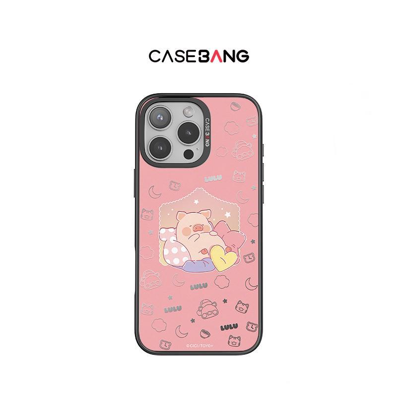 CASEBANG – Lulu the Piggy Moments Series เคสแม่เหล็ก ImagiSnap, เปลี่ยนกลับ, การป้องกันการตกของทหาร, เข้ากันได้กับ 15-17 ราคา ถูกที่สุด ดีลบีเคเค แกลเลอรีภาพที่ 5