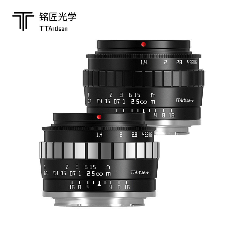 TTArtisan Mingjiang Optical 23mm f1.4 Micro Single Lens เหมาะสําหรับ Nikon Z Sony E Canon Fuji Black