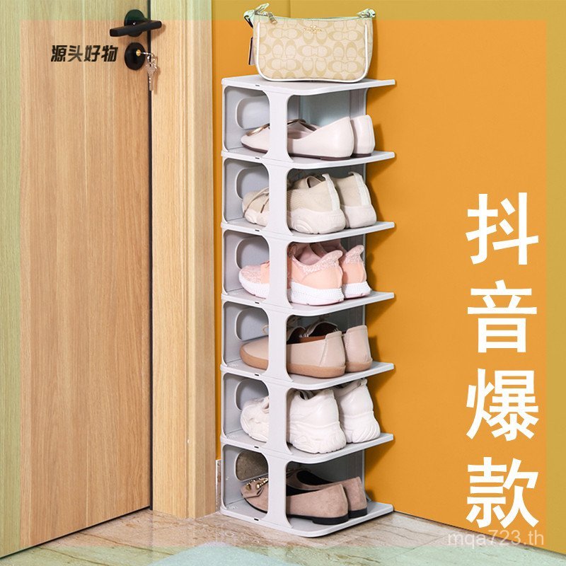 Foyer หอพักห้องน้ําในครัวเรือนชั้นวางรองเท้ารองเท้าแตะ 9C Doorway ประหยัดพื้นที่ Haixing Storage Rac