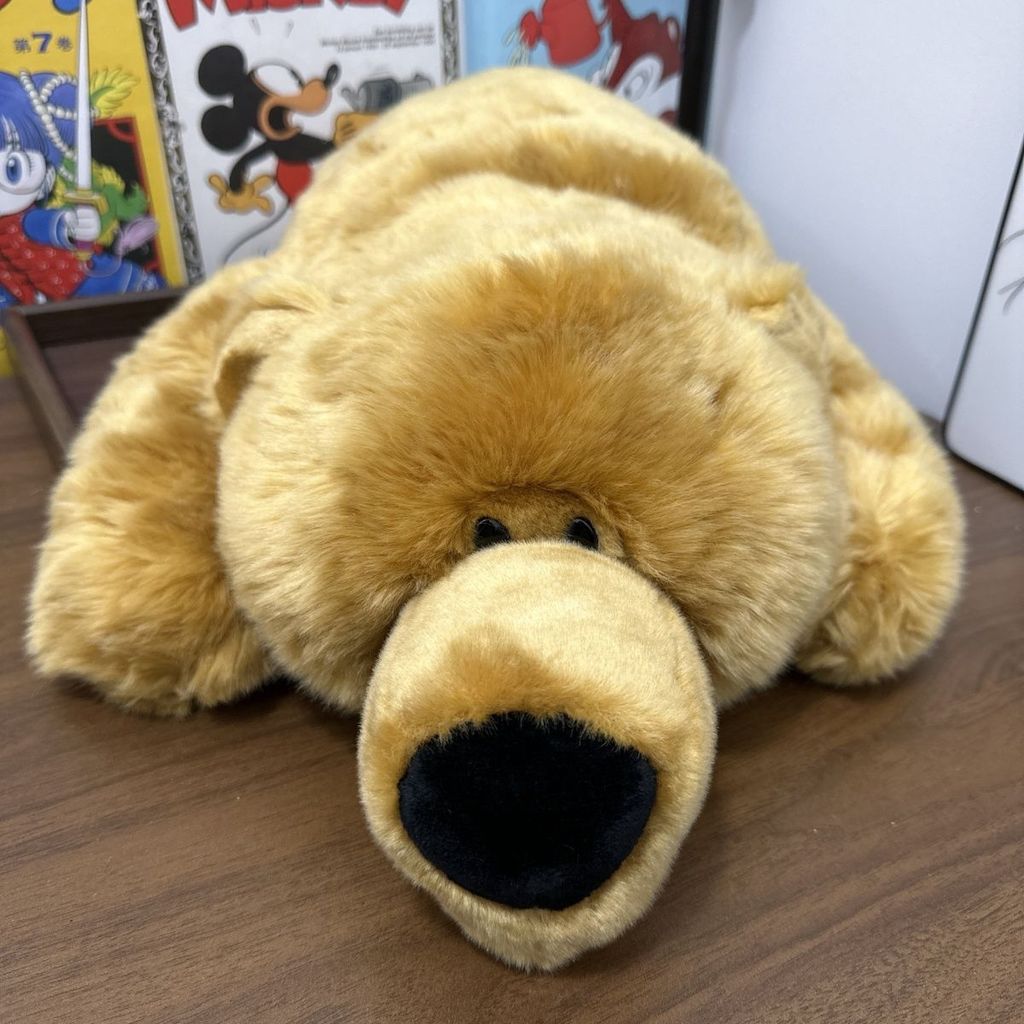 Nuzzle Particle Counterweight จําลองหมีร้อยวันคุณภาพตัดป้าย Furry ขนาดใหญ่ถือ Sle