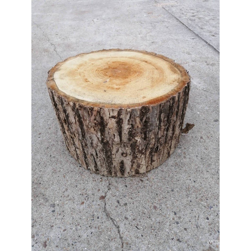 Log Color Basswood ไม้ Art Creative Log Grain ไม้ Pier ส่วน 7FA0