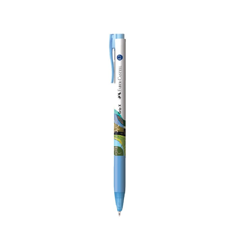 FABER-CASTELL ปากกาลูกลื่น 0.7 มม. รุ่น GRIP XF สีน้ำเงิน