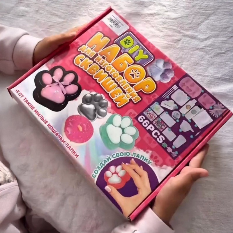 COD ชุดทำทาบะสกุชชี่ DIY เซตทำสกุชชี่เยลลี่หนึบ เหนียว นุ่ม หนึบ แม่พิมพ์และอุปกรณ์เสริมทุกชนิด DIY Taba squishy - รูปที่ 4