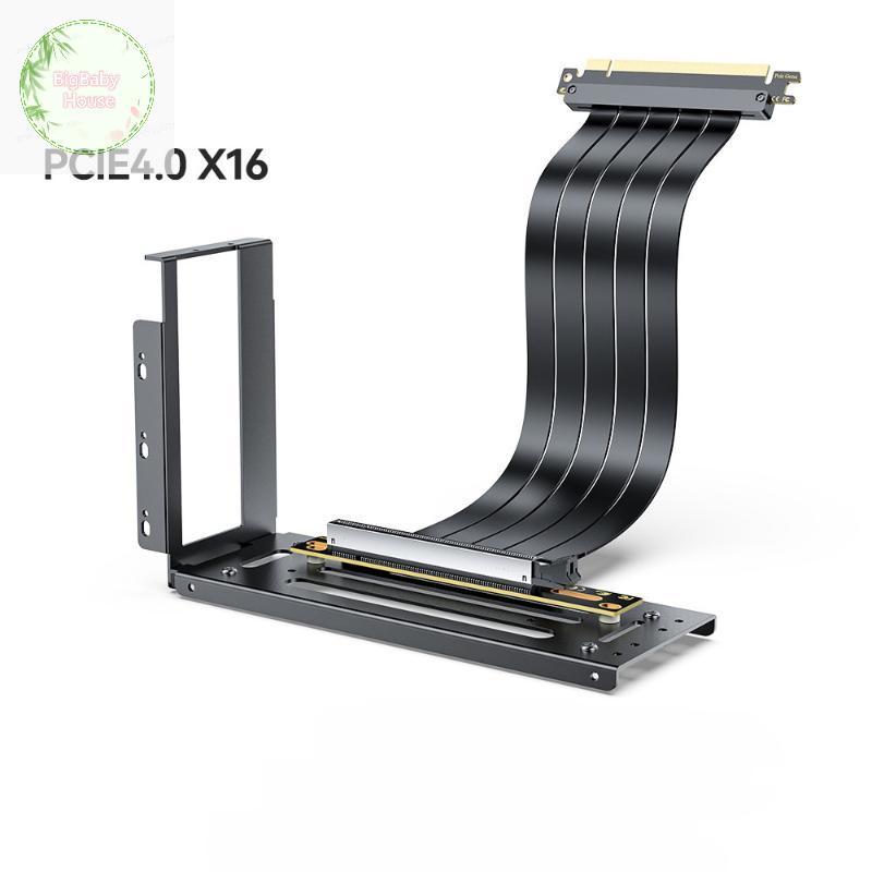BigBabyHouse 1 ชุดภายนอก GPU Docking Station แนวตั้ง GPU Mount Bracket 2/3 ช่องกราฟิกการ์ดพวงมาลัยฮา