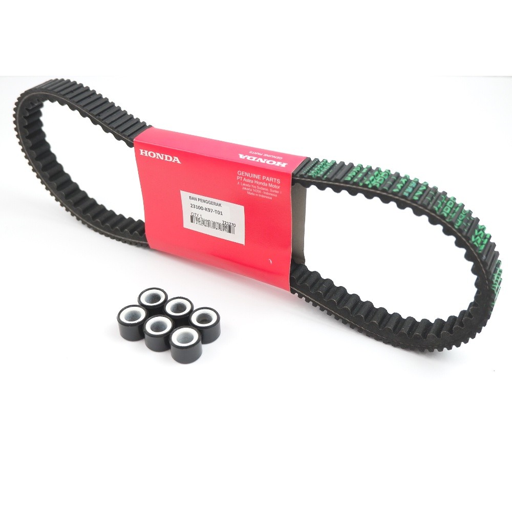 Vanbelt + Roller K97 Honda PCX 150 & ADV 150 / Vanbelt Set Roller - 23100-K97-T01+22123-K97-B00 Orig