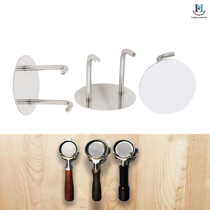 [GA] Self-adhesive Coffee Bottomless Portafilter Wall Rack 51mm/53mm/54mm/58mm Coffee Bottom Filter 